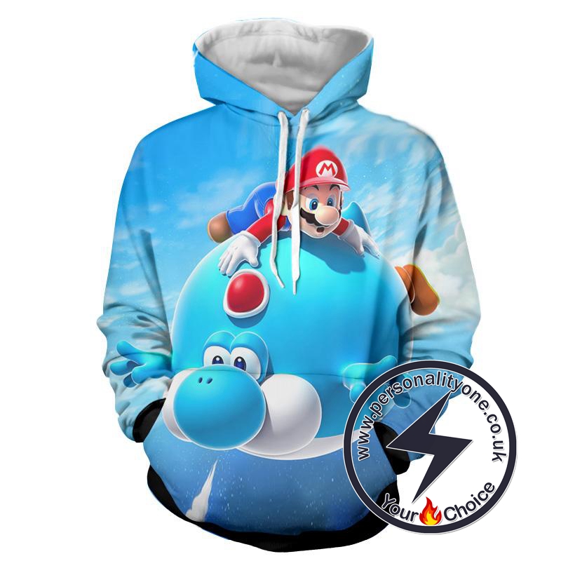 Super Mario - Super Mario Sweat Shirt - Super Mario Hoodies